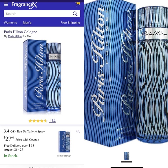 Paris Hilton fragrance for men - Picture 10 of 10